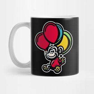 Monkey With Balloons Mug
